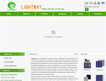 Tablet Screenshot of lightway-tech.com
